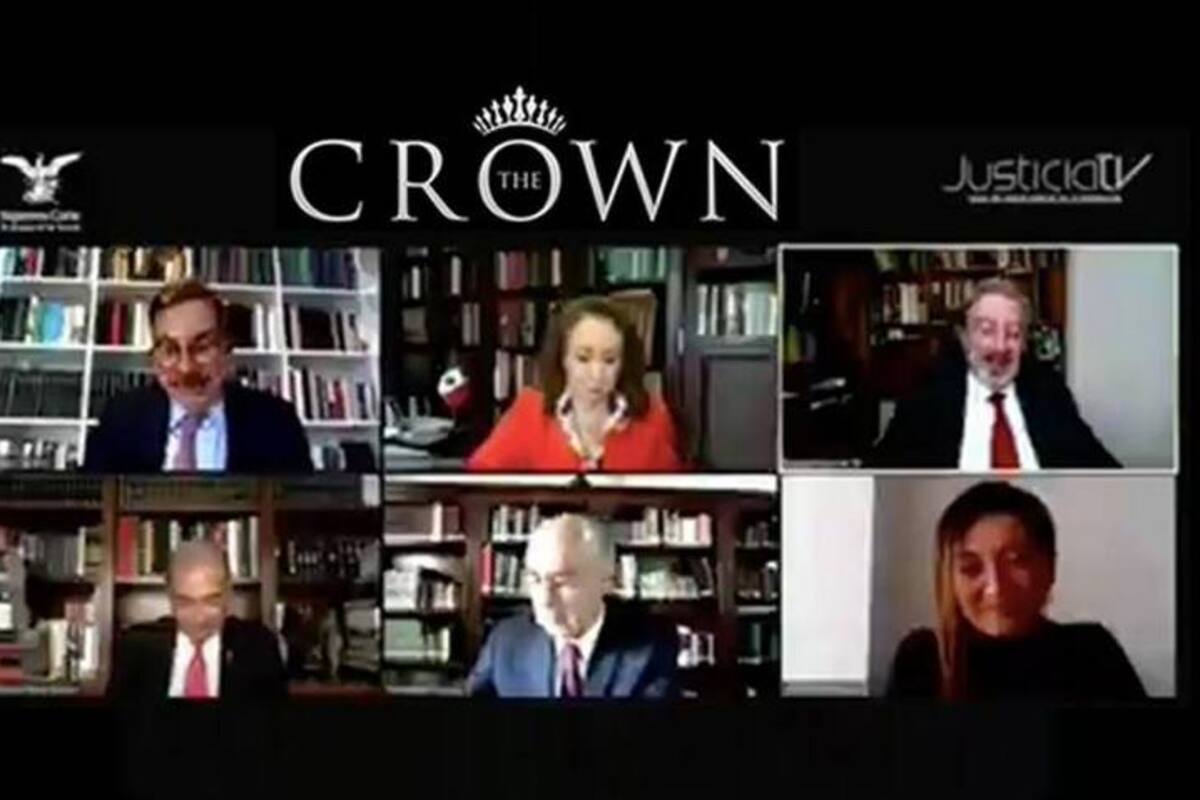Video: “The Crown” ‘atrapa’ la atención de los ministros de la SCJN