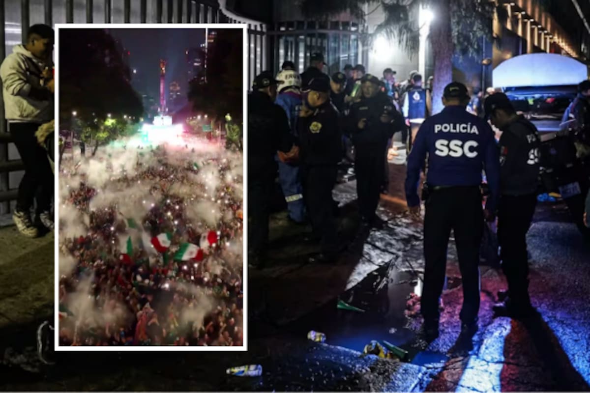 Suman cuatro muertos durante festejos por victoria de México ante Ecuador en Paseo de la Reforma en CDMX: tres por asfixia y uno en investigación tras estampida en zona del Ángel de la Independencia