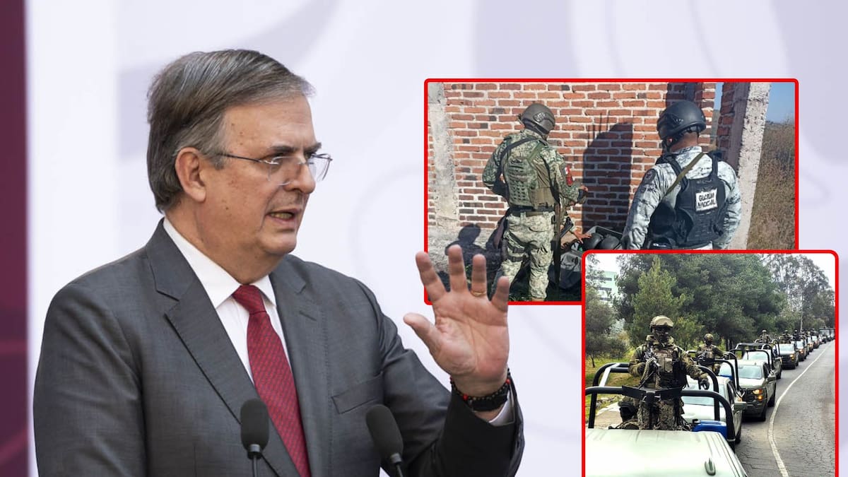 Marcelo Ebrard ya viajó a Morelia para impulsar la economía según el Plan Michoacán, mientras la Guardia Nacional y el Ejército movilizan la seguridad luego del arresto de siete personas a quienes les decomisaron armas, explosivos y drogas