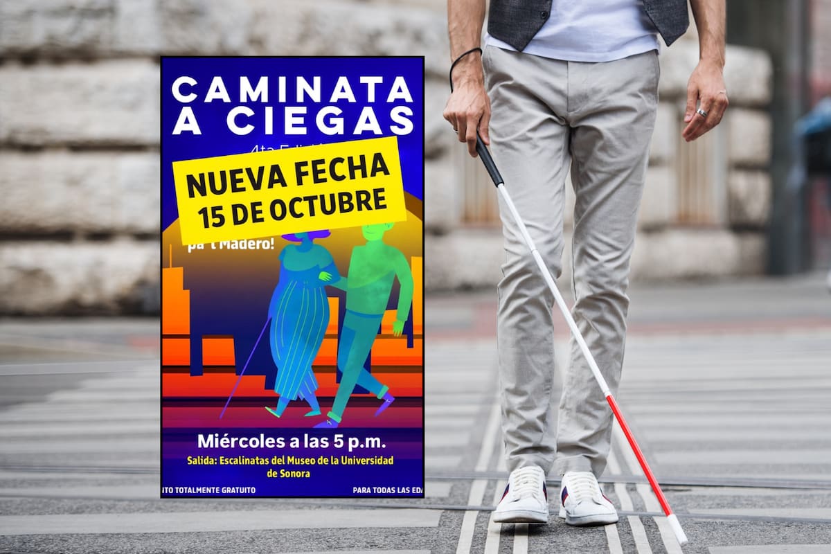 Se pospone la Caminata a Ciegas en Hermosillo por recomendaciones de Protección Civil