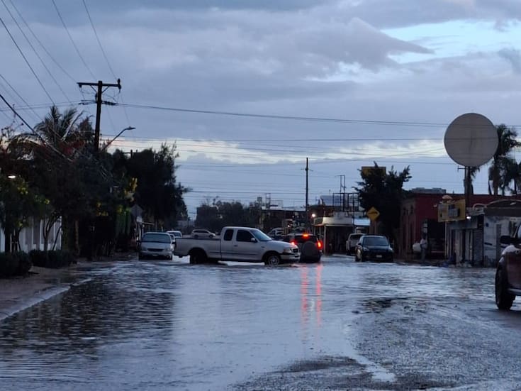 Fuerte tormenta en Bahía de Kino: granizo y rachas de viento de hasta 75 km/h