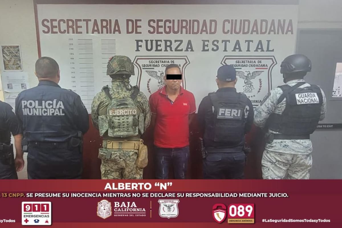 Sujeto con orden de aprehensión espiaba casas; es detenido en Lomas Altas