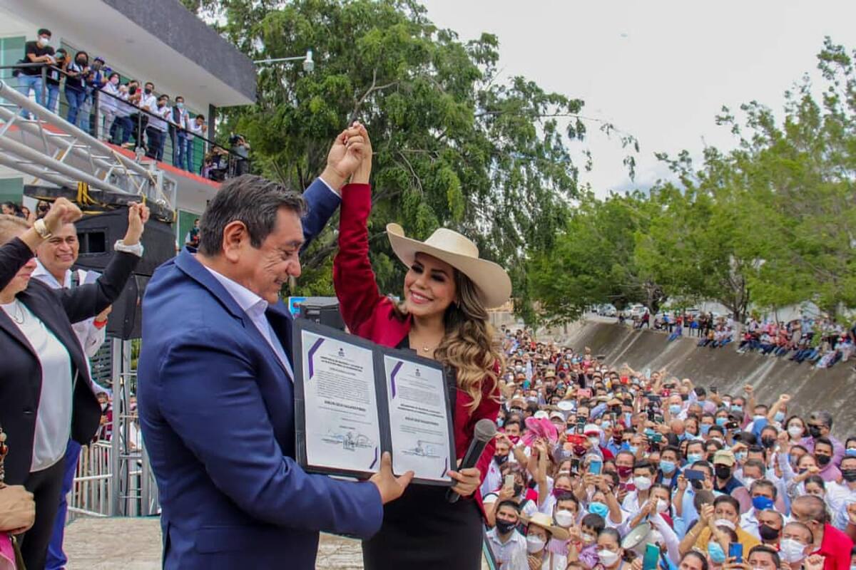 Evelyn Salgado recibe constancia de mayoría para la gubernatura de Guerrero tras finalizar cómputo