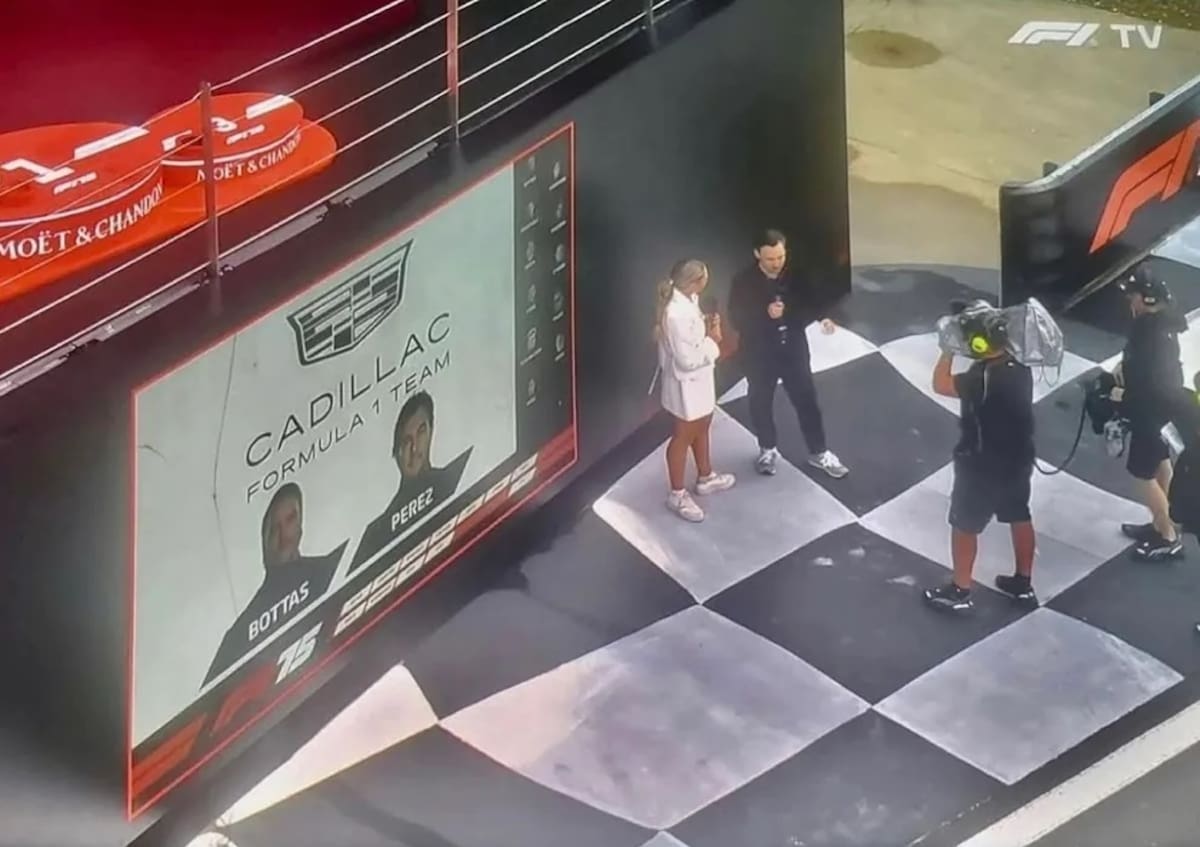 Se viraliza fotografía de 'Checo' con Cadillac. (Foto: Redes sociales)