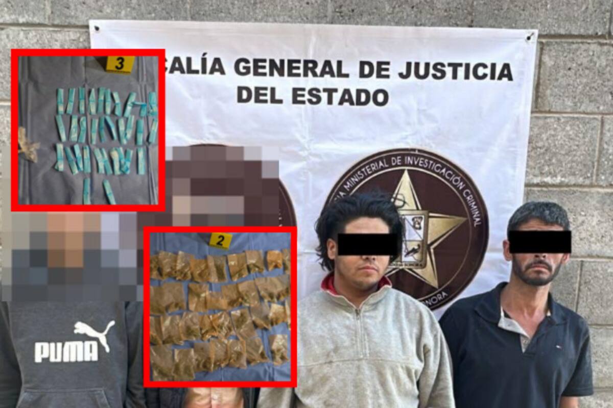 4 detenidos por narcomenudeo en operativo de AMIC y Guardia Nacional en Hermosillo