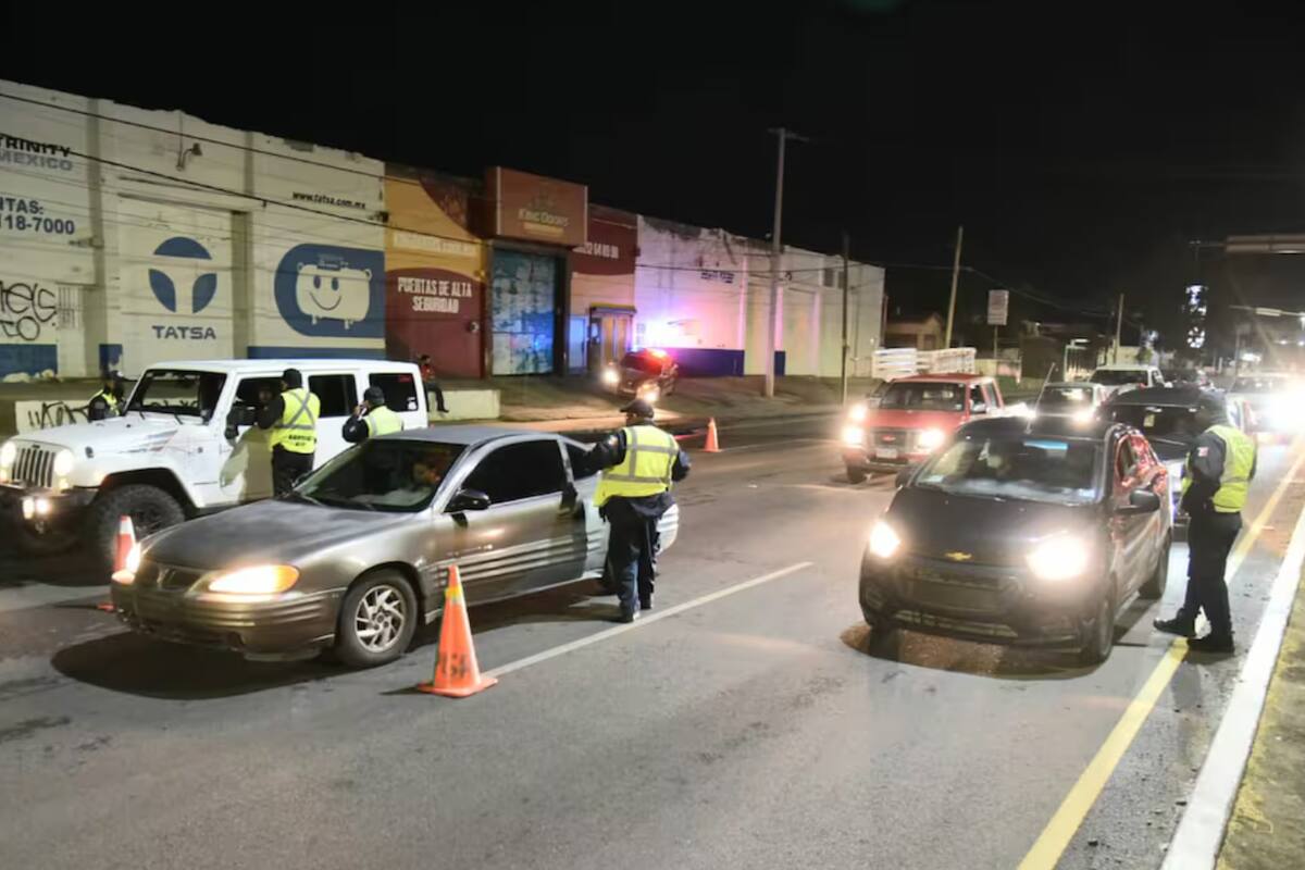 Reportan 445 detenidos por conducir ebrios