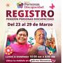Inicia el registro para la pensión para personas con discapacidad