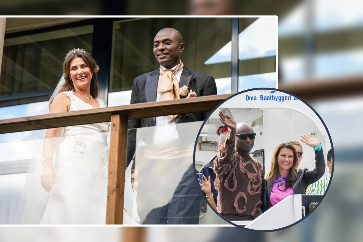 Princesa noruega renuncia a sus privilegios reales para casarse con un chamán que se comunica con espíritus; eso sí, su boda fue muy lujosa