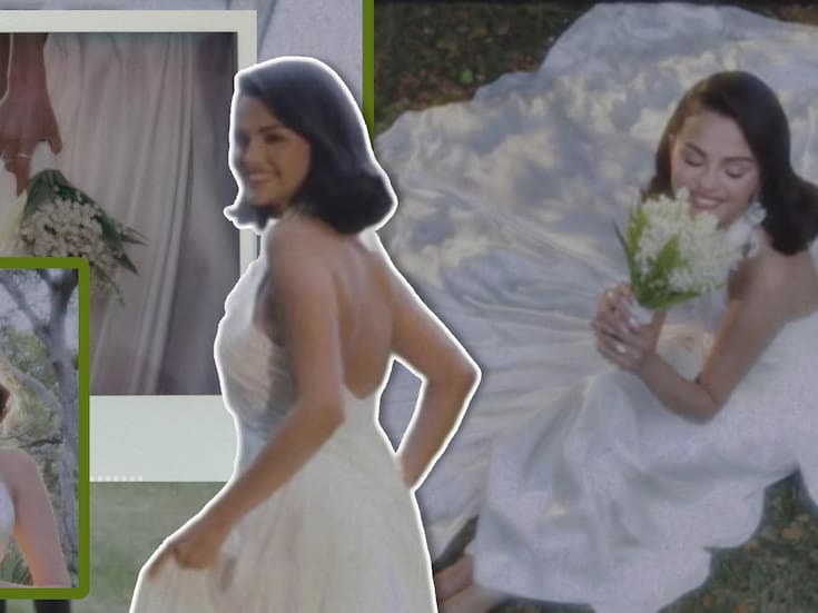 Así es el lujoso vestido de novia de Selena Gomez, confeccionado por un destacado diseñador de moda