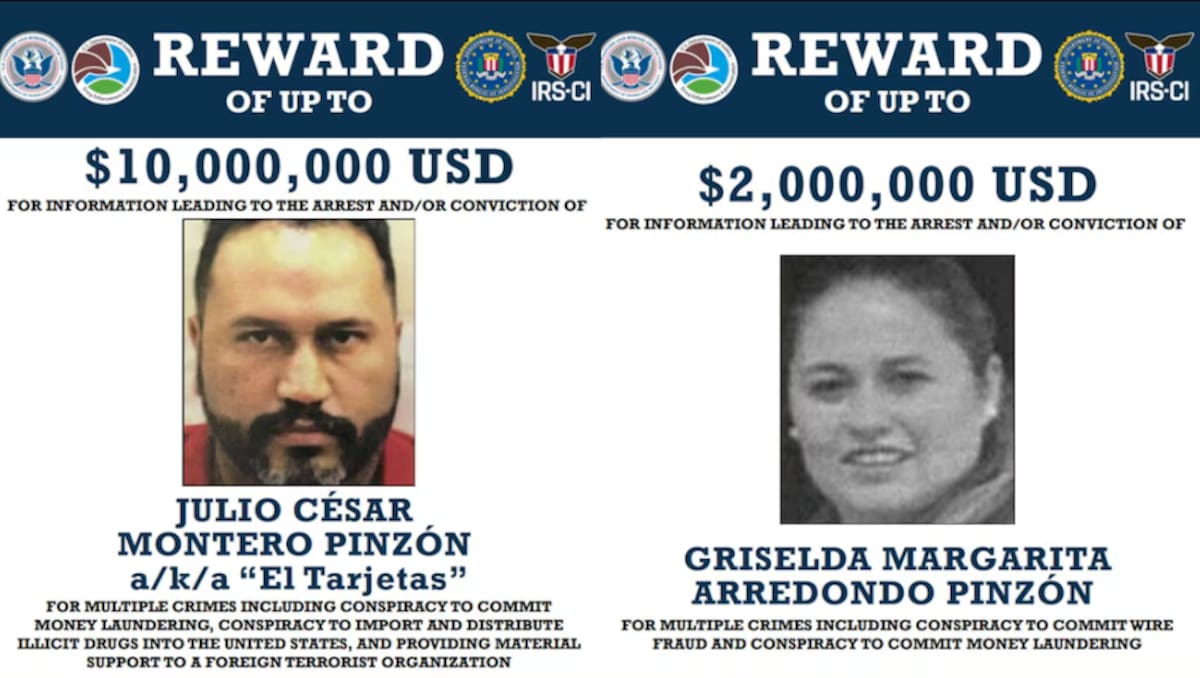 Estados Unidos ofrece 12 millones de dólares por los Pinzón: así operaba la red de fraude de tiempos compartidos ligada al CJNG. Foto: DEA