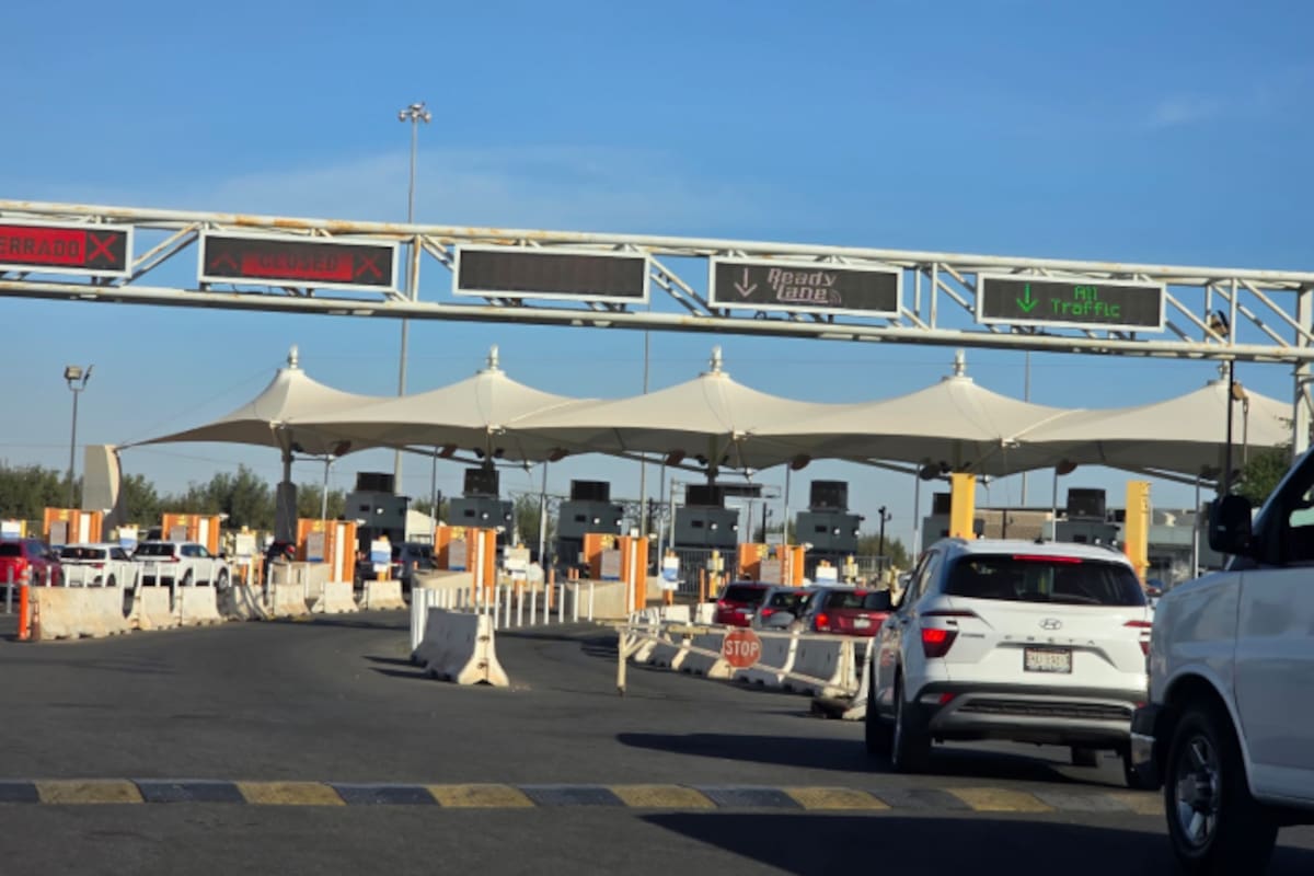 Hasta una hora 40 minutos de espera en las garitas de Mexicali este viernes de Semana Santa