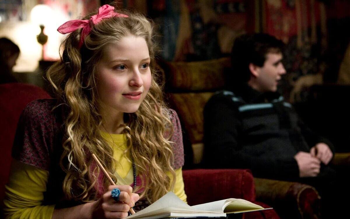 Jessie Cave interpreta a Lavender Brown en Harry Potter