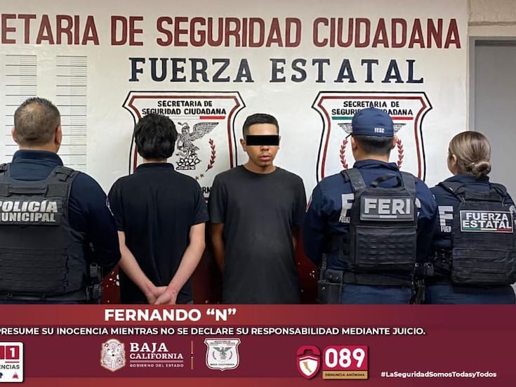 Caen dos con pistola y vehículo robado en el Pedregal, uno era menor de edad