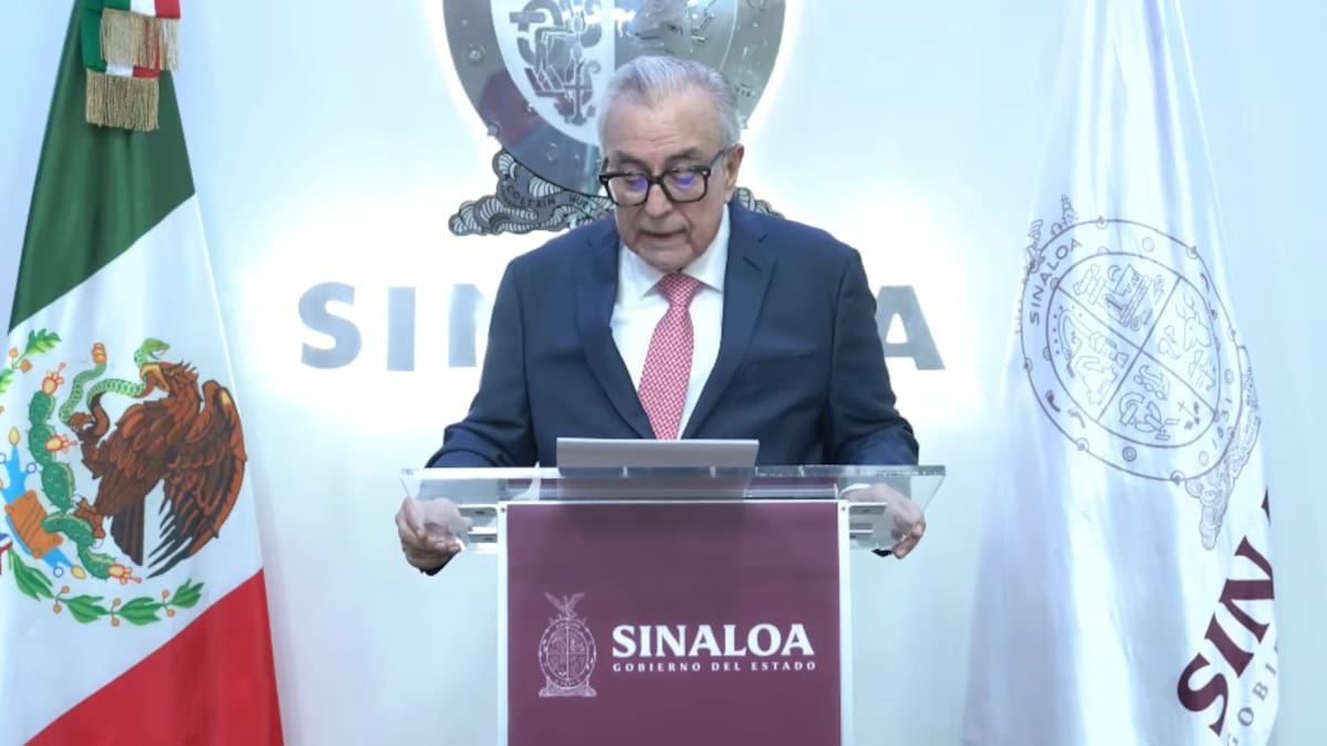 Rubén Rocha Moya solicita licencia como gobernador de Sinaloa y asegura que las acusaciones en su contra son “falsas y dolosas”