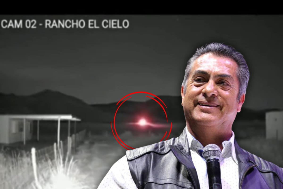 “El Bronco” publicó un video con extrañas luces naranjas captadas en ubicación de su rancho en Nuevo León y generó todo tipo de teorías al señalar la inquietud de los animales