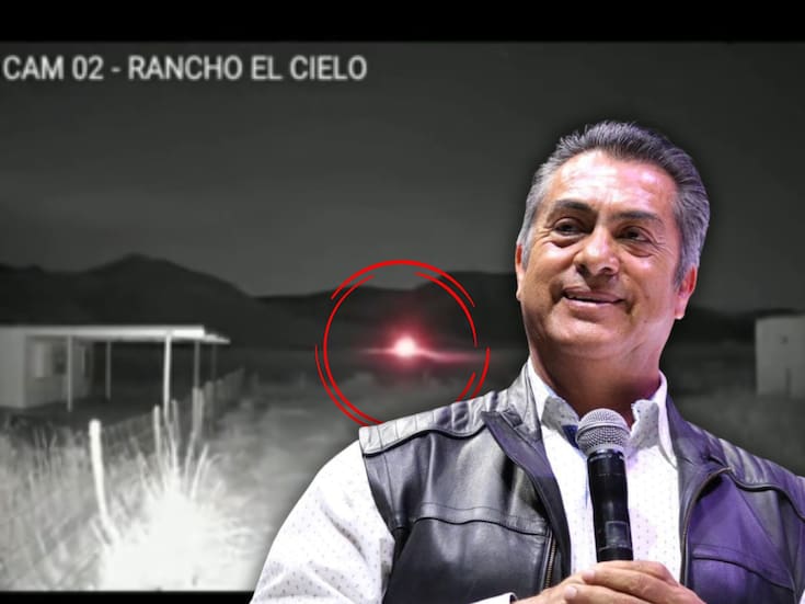 “El Bronco” publicó un video con extrañas luces naranjas captadas en ubicación de su rancho en Nuevo León y generó todo tipo de teorías al señalar la inquietud de los animales