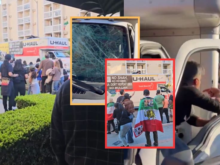 Camión de alquiler U-Haul arrolla a manifestantes en protesta contra régimen iraní en Los Ángeles; autoridades descartan acto de terrorismo