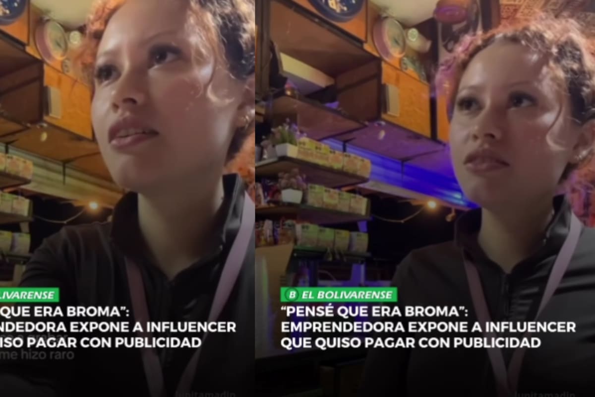 “¿Pero… es broma?”: Influencer pone en aprietos a mesera al intentar pagarle solo con publicidad