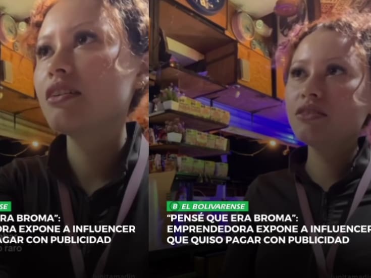 “¿Pero… es broma?”: Influencer pone en aprietos a mesera al intentar pagarle solo con publicidad
