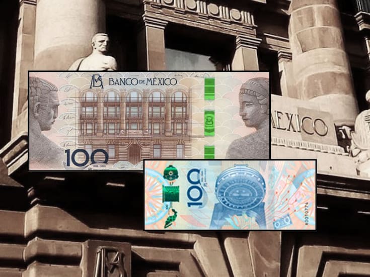 Así es el billete conmemorativo del Banco de México por sus 100 años: diseño incluye bóveda, mapa y elementos históricos, pero no tendrá uso como moneda en circulación