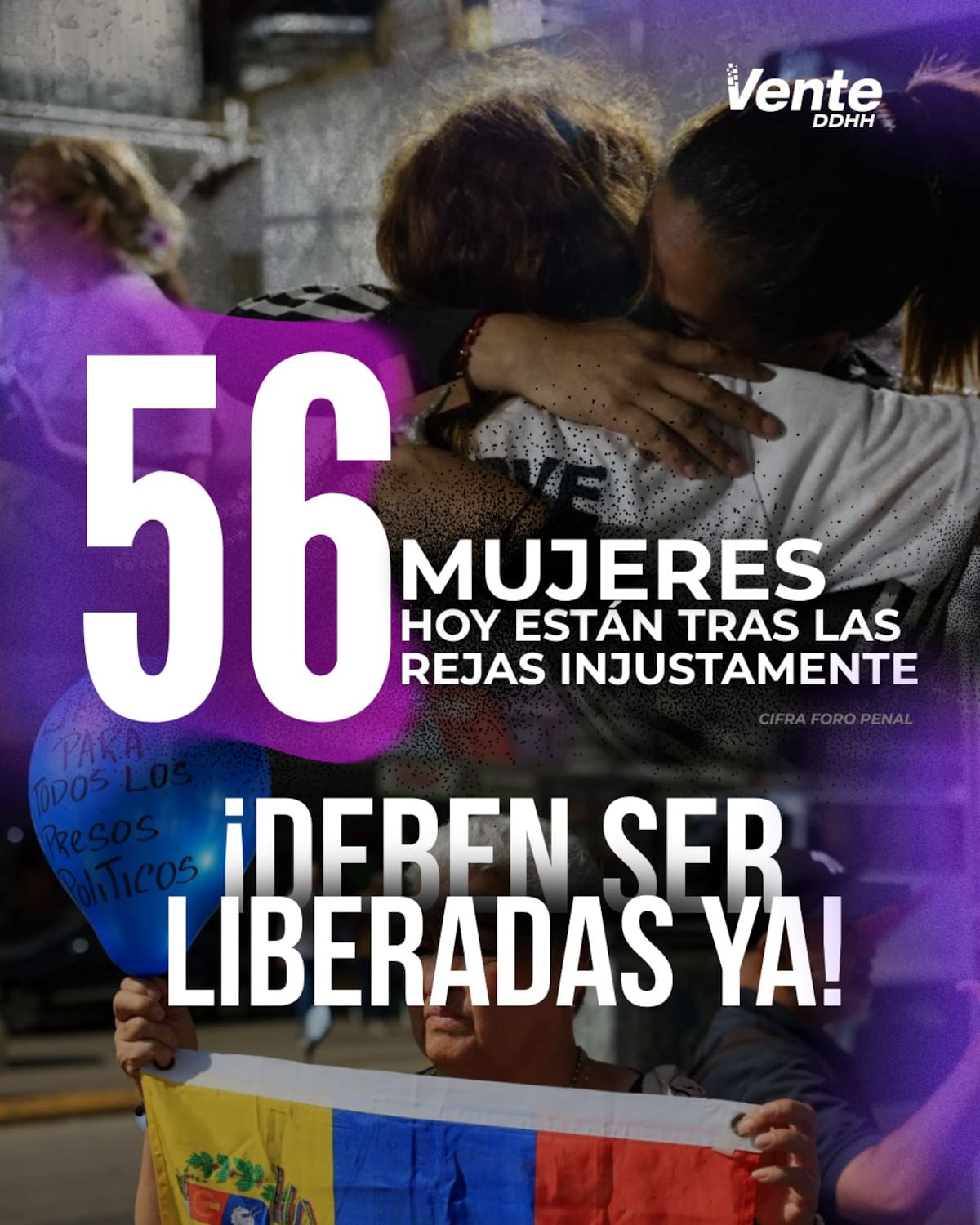 Presas políticas | Foto: Vente Venezuela