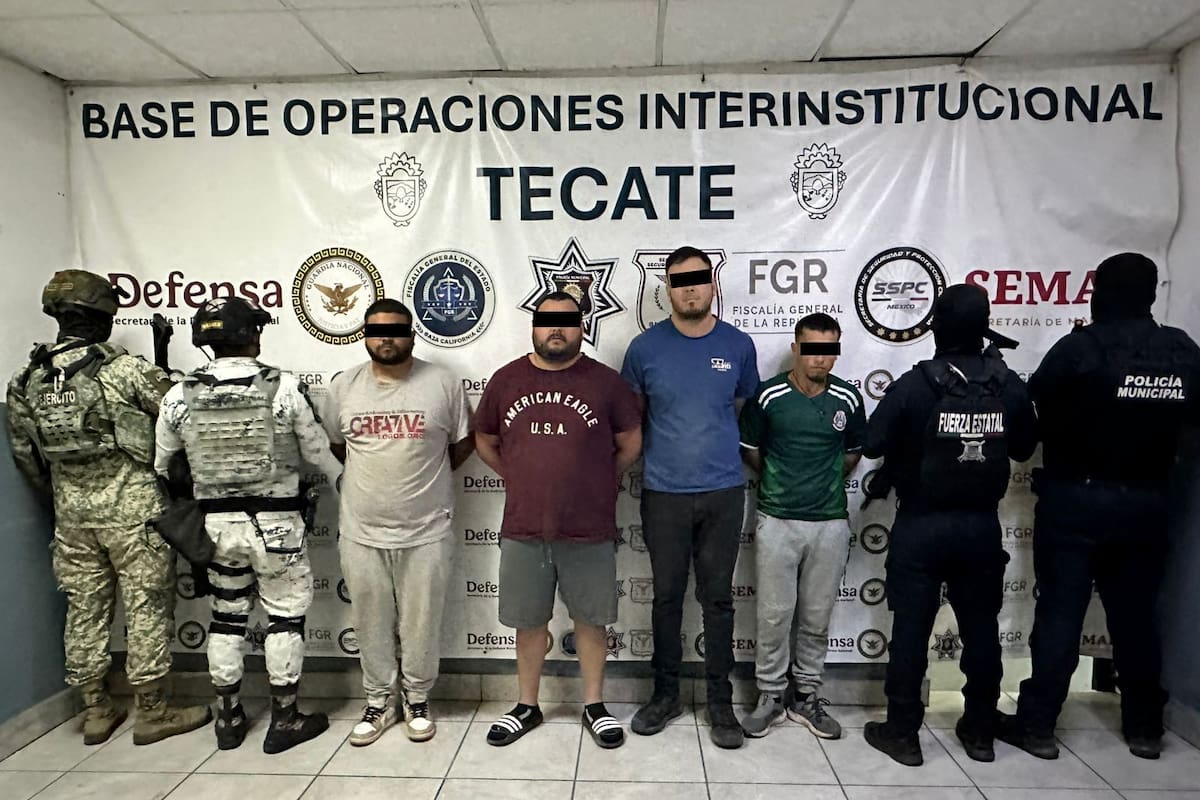 Cae “El Salo”, líder delictivo relacionado con homicidios en Tecate