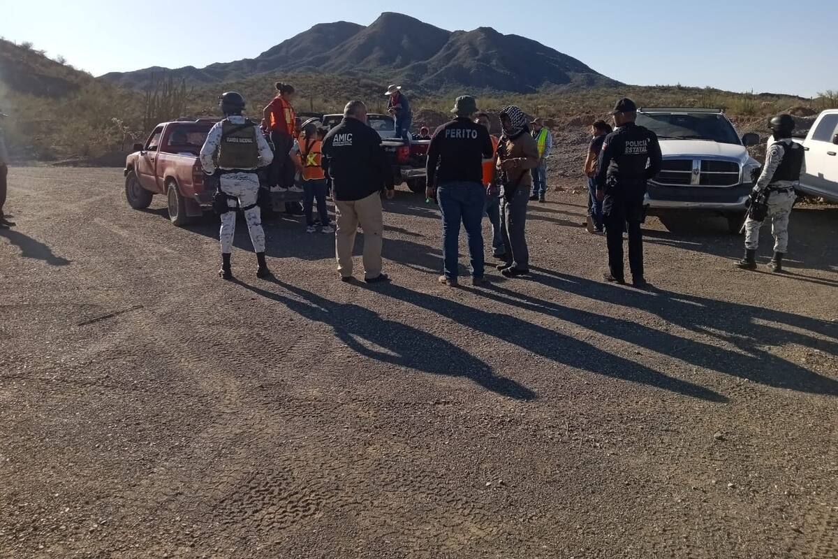 Localizan 9 cuerpos sin vida durante operativos de búsqueda en Caborca