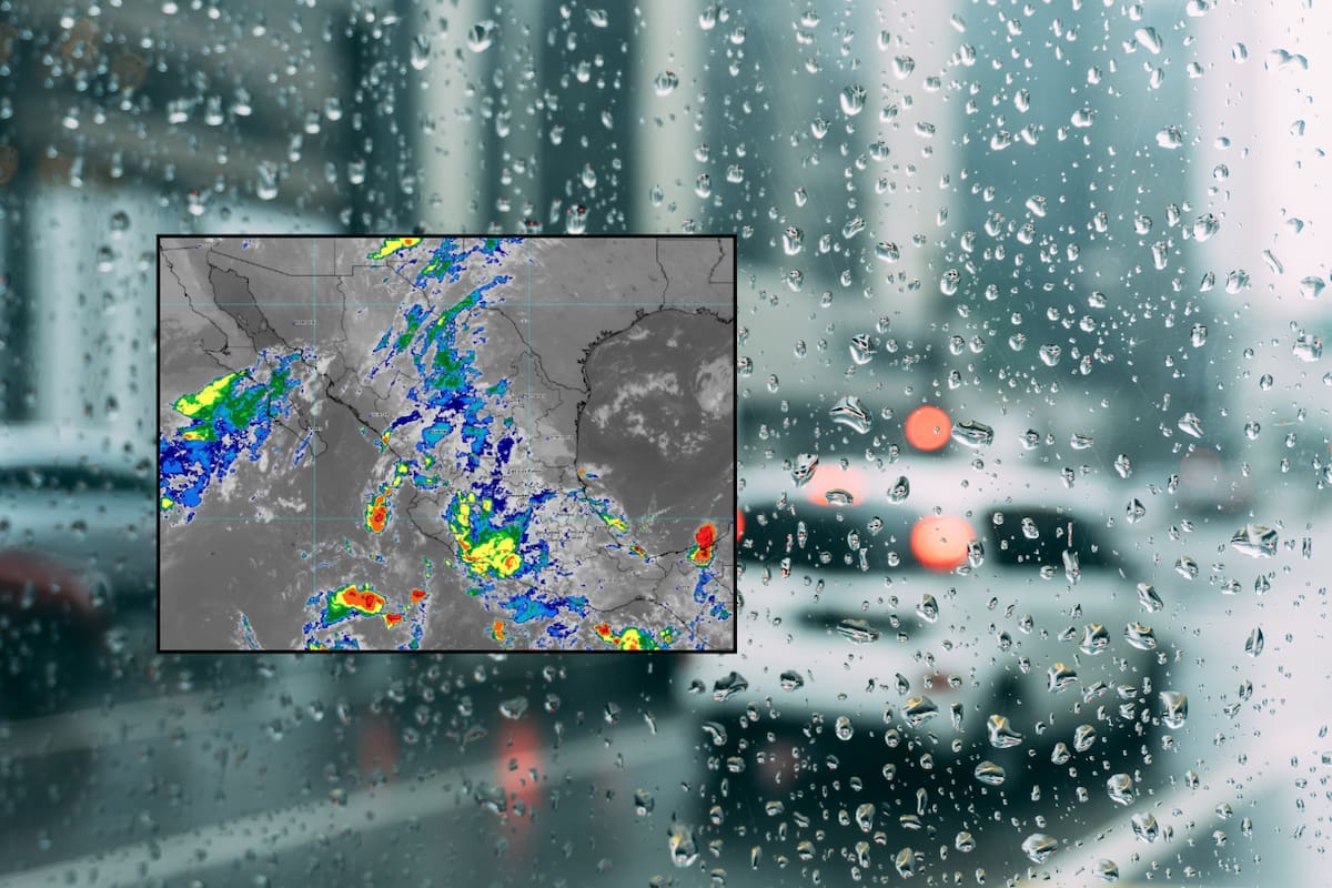 Frente frío y huracán Narda traerán lluvias intensas en gran parte de México