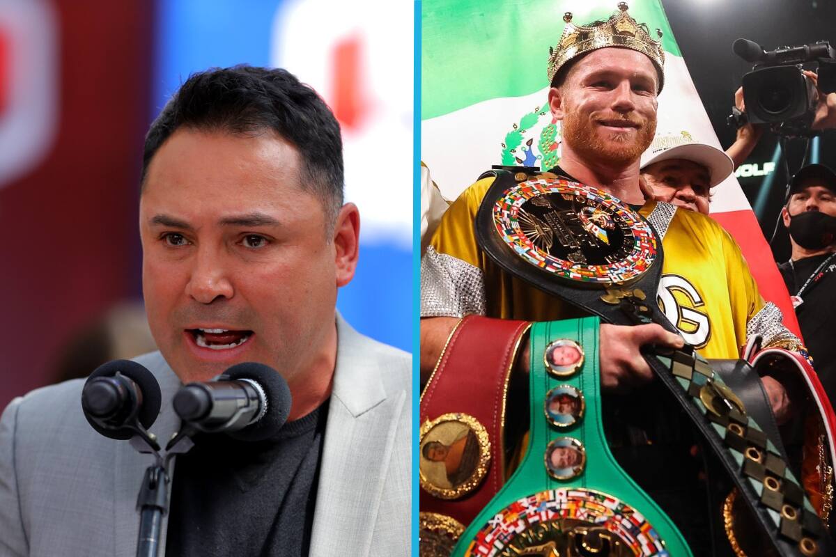 Óscar de la Hoya dice que ‘Canelo’ es el mejor de México, pero le falta algo para ganarse su respeto