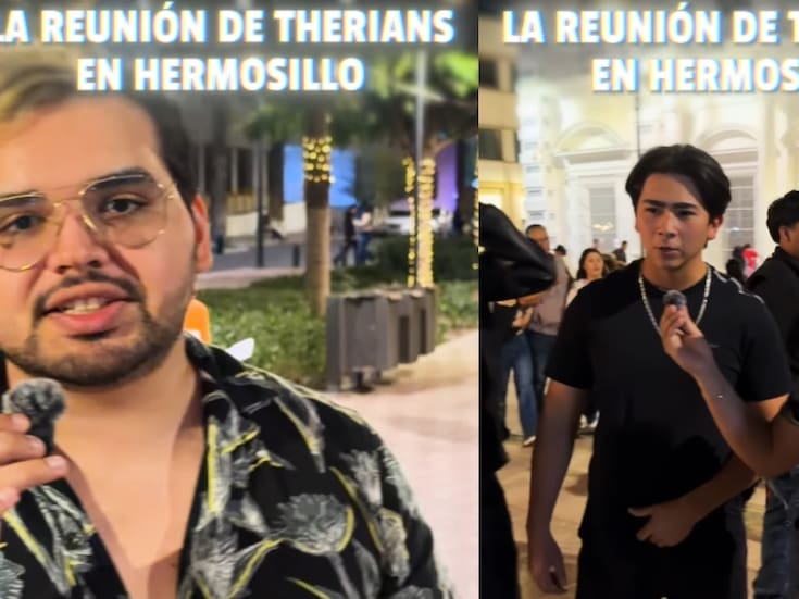 Gente se reúne en la Catedral de Hermosillo por curiosidad ante la primera reunión de therians