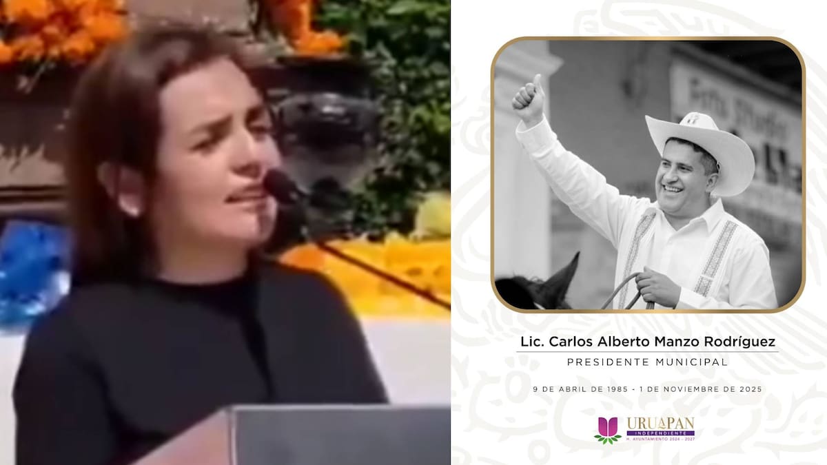 “Te lo juro, Carlos, que vamos a seguir. Este pueblo junto contigo, junto con nuestros hijos, juntos tenemos que sacar adelante la ciudad”, expresó entre lágrimas, cerrando su discurso con una promesa firme: continuar el camino político y social que su esposo trazó en vida. Foto: Especial.