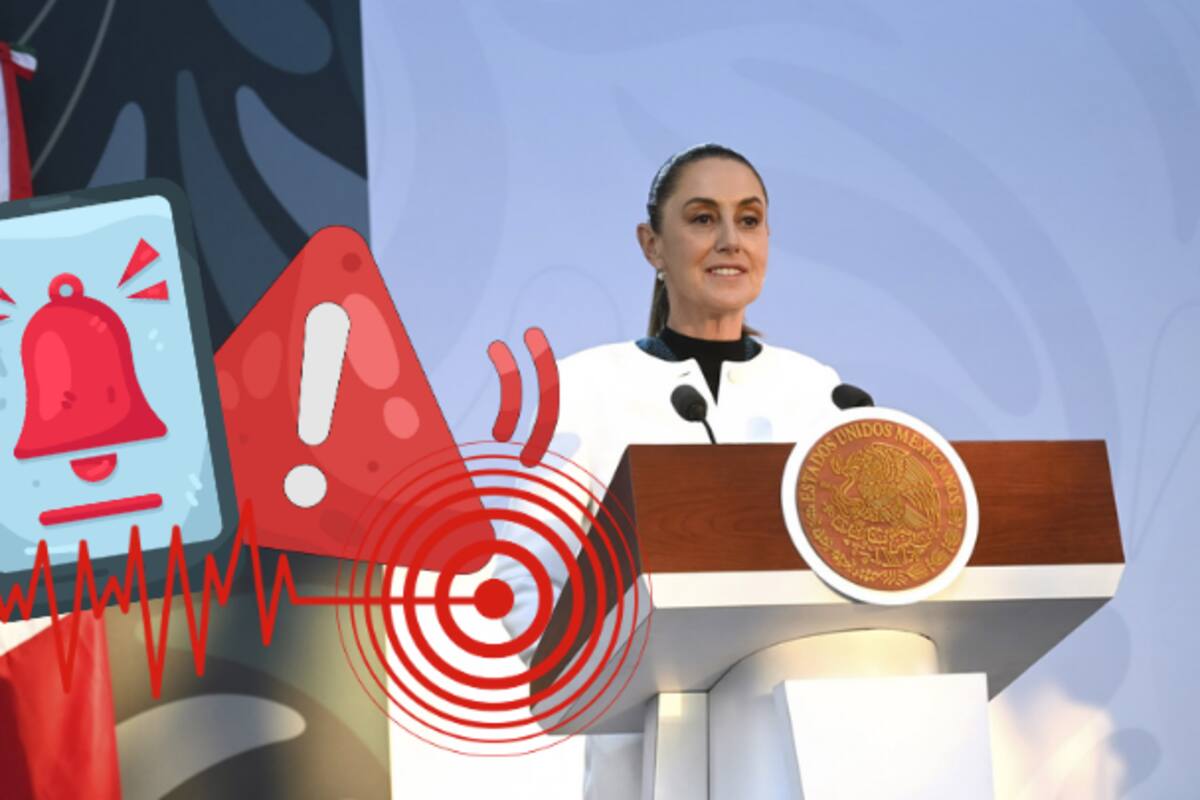 Claudia Sheinbaum solicita cambiar mensaje de la alerta sísmica; “No tiene nada que ver con la presidenta, es una alarma de Protección Civil”