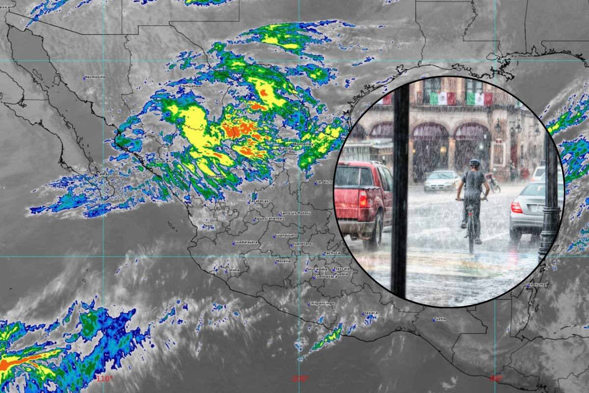 Lluvias en México: Un canal de baja presión  causará precipitaciones en algunas regiones del país este domingo 20 de marzo
