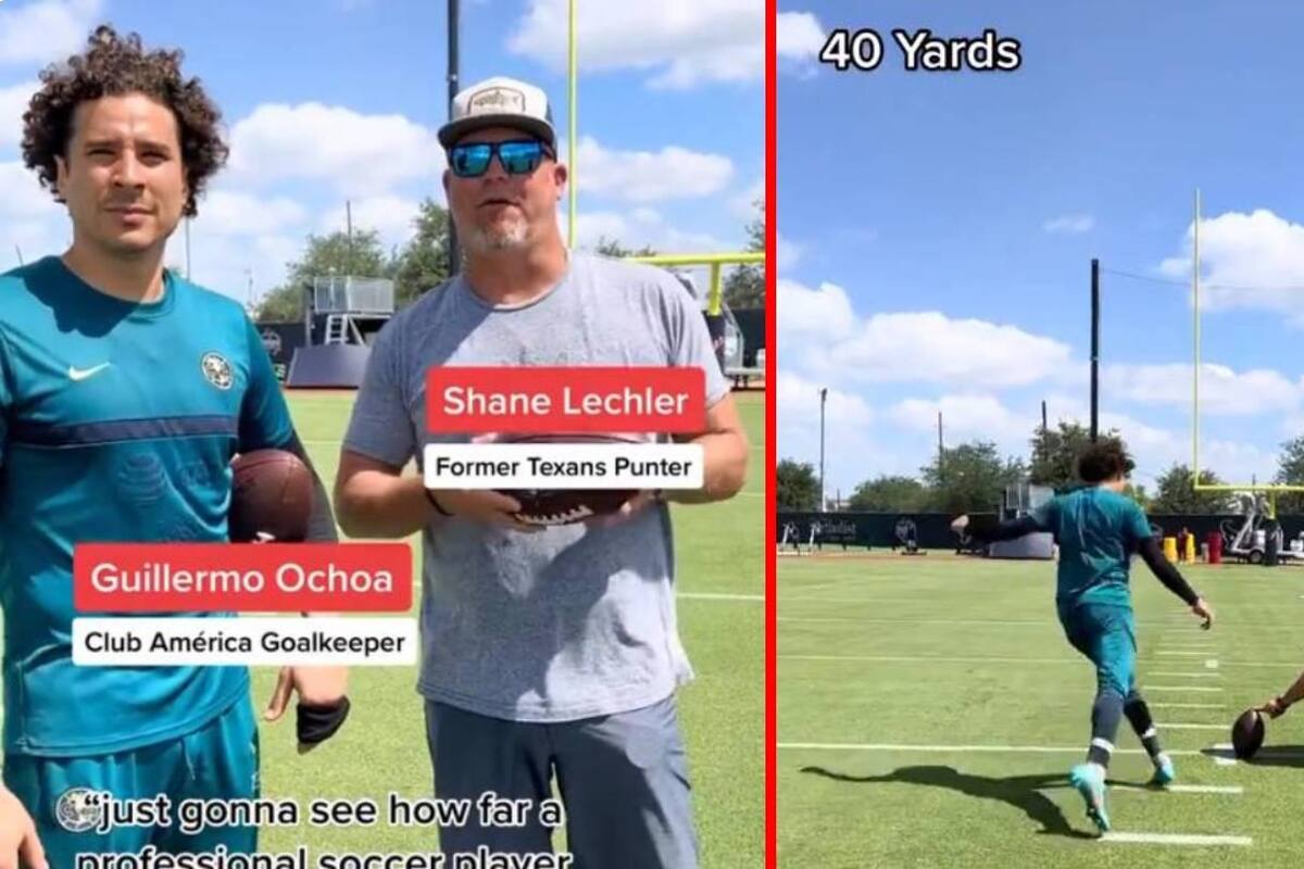 ¿'Memo' Ochoa podría ser pateador en la NFL? Este video lo demuestra
