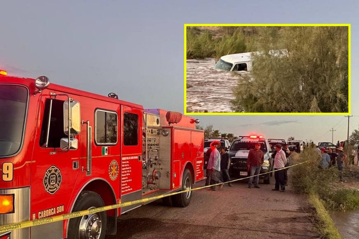 Evitan tragedia Bomberos de Caborca y rescatan a 22 jornaleros agrícolas