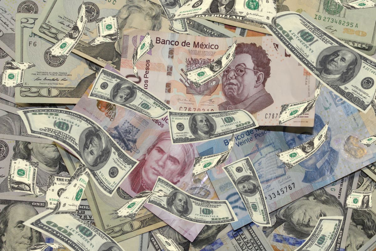 Después de tres semanas en números rojos, peso mexicano se fortalece con una apreciación del 3.77% frente al dólar