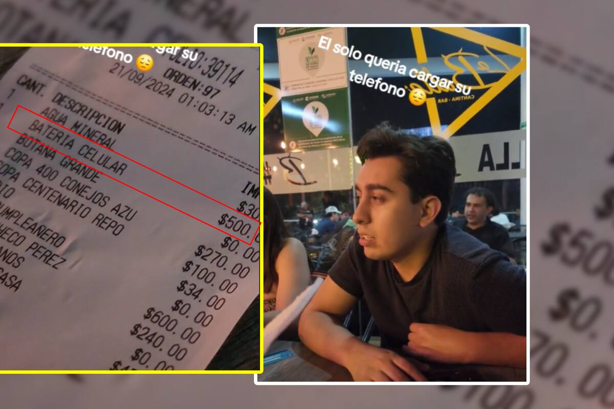 Pidió que le cargaran su celular en un restaurante, pero casi se desmaya cuando vio el cobro extra en la cuenta: ¿Negocios pueden cobrarte por cargar tu teléfono?