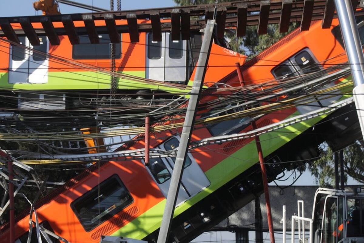 Accidente en la línea 12: las imágenes del desplome de un tramo del metro de Ciudad de México que dejó decenas de muertos y heridos