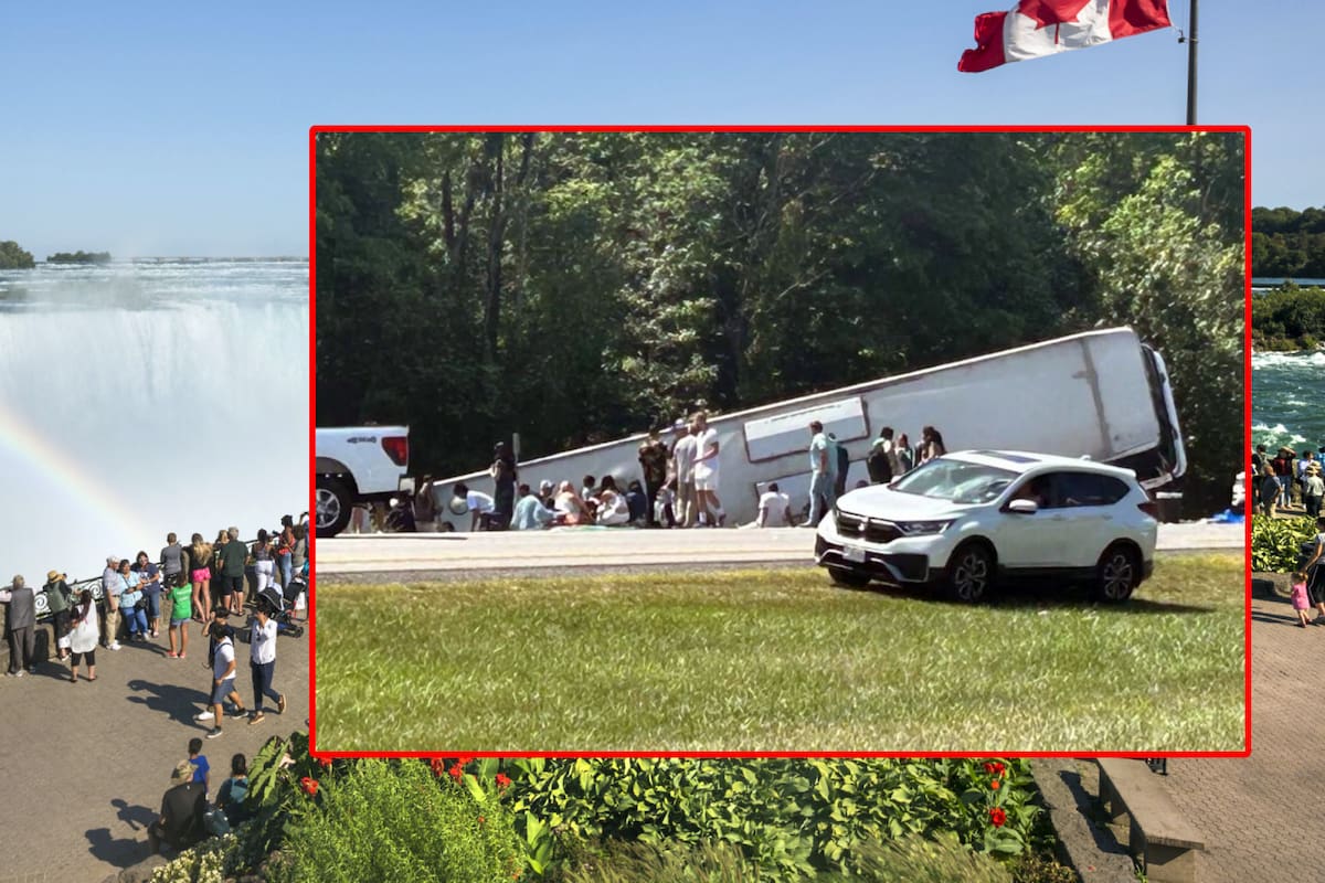 Se vuelca autobús donde viajaban 52 turistas dirigido hacia Nueva York; reportan decenas de heridos y fallecimientos