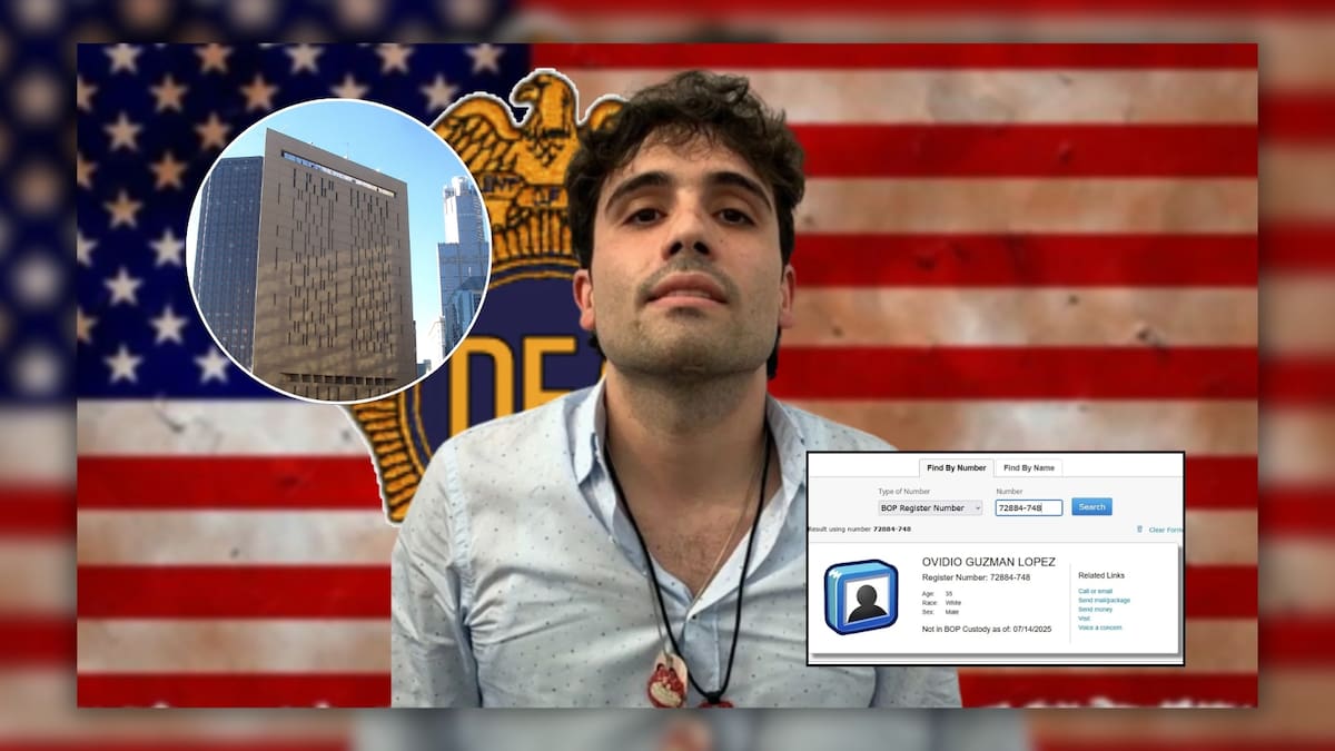 El hijo de Joaquín "El Chapo" Guzmán se declaró culpable en EEUU y accedió a colaborar con las autoridades; su paradero actual no ha sido revelado. Foto: Especial