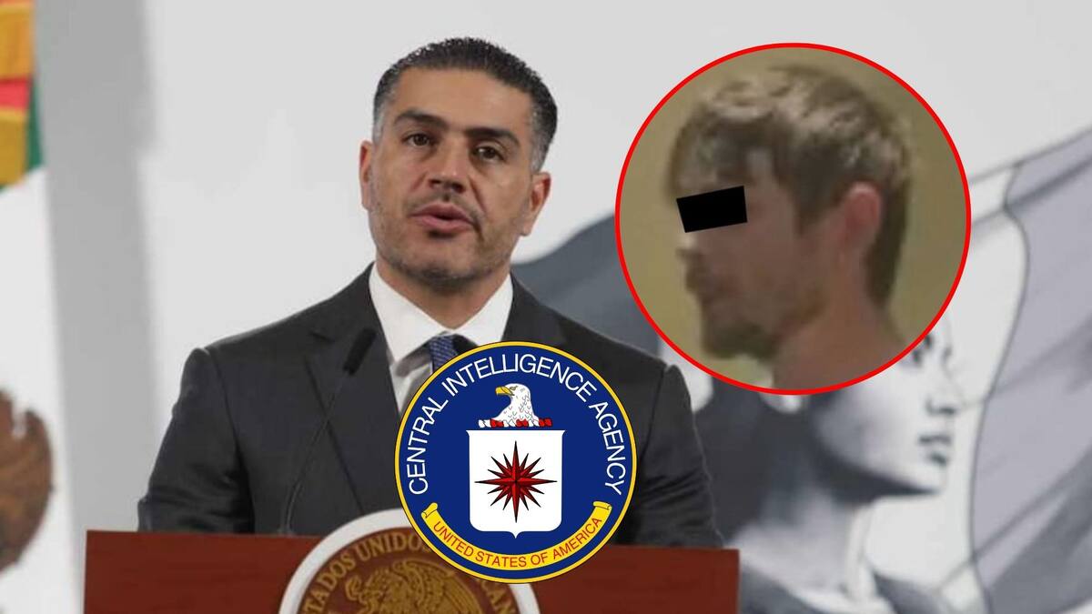 Harfuch asegura que estadounidense detenido en el Edomex no es agente de la CIA