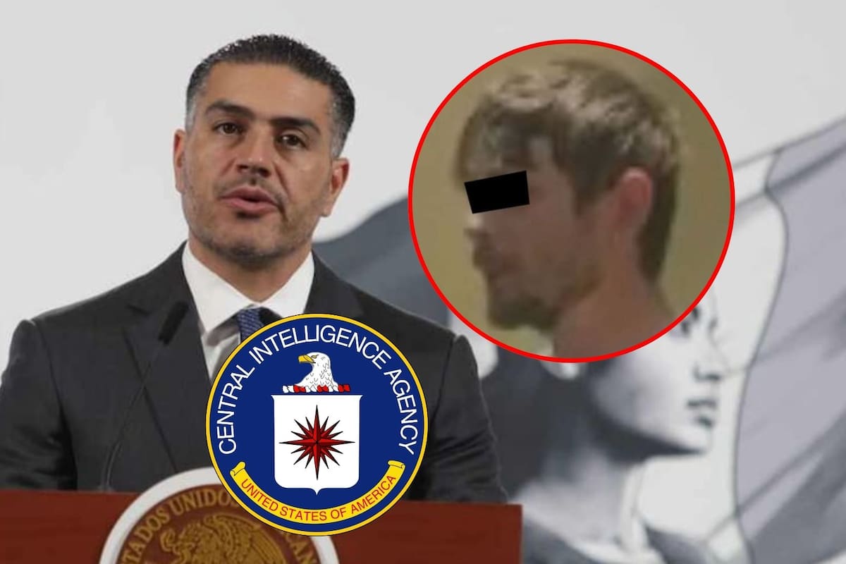CIA no tiene relación con ciudadano detenido en Edomex, afirma Harfuch