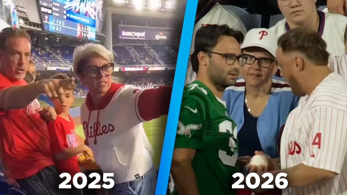 Un año después de la “Karen de los Phillies”, otro fan de Filadelfia reclama una pelota que había atrapado otro aficionado y se hace viral