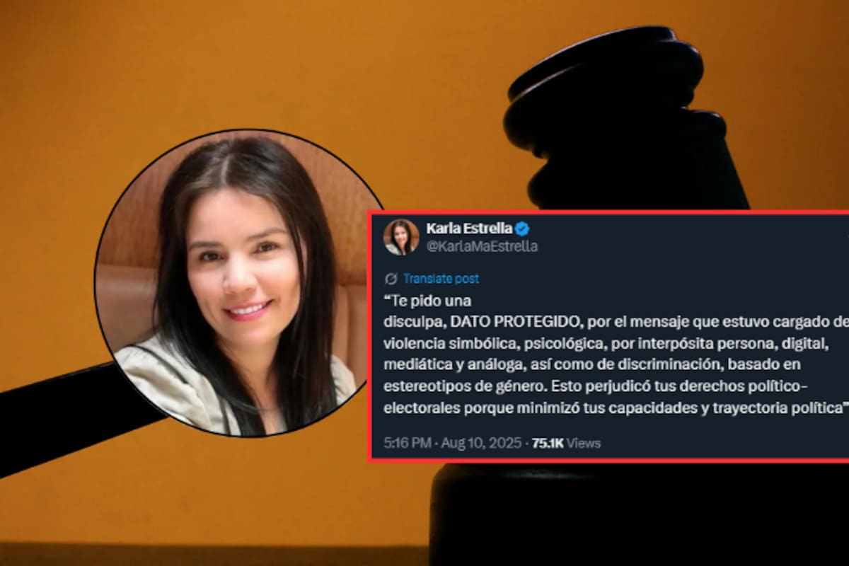 Karla Estrella culmina los 30 días de disculpas para “DATO PROTEGIDO”