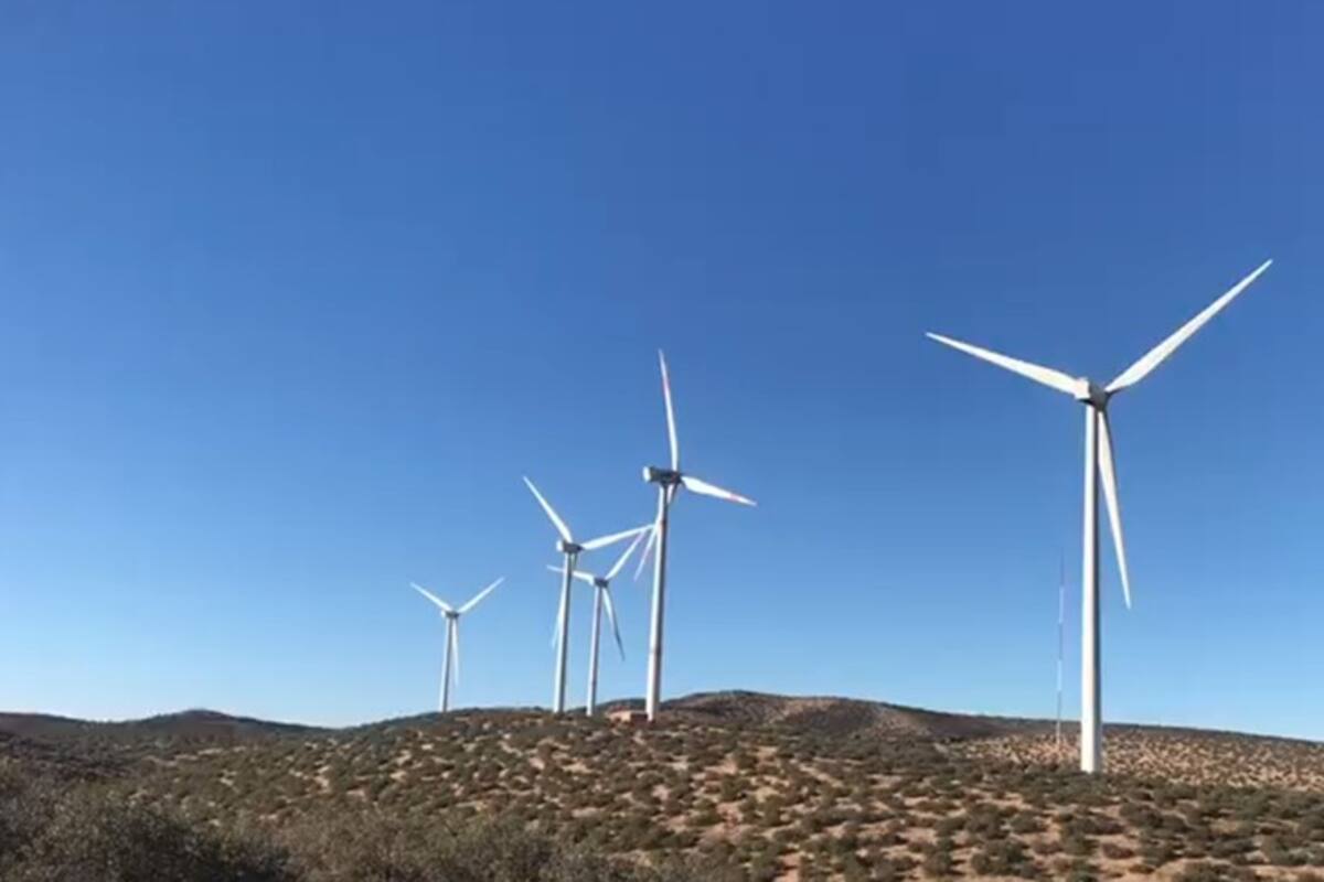 Echan a andar aerogeneradores en La Rumorosa