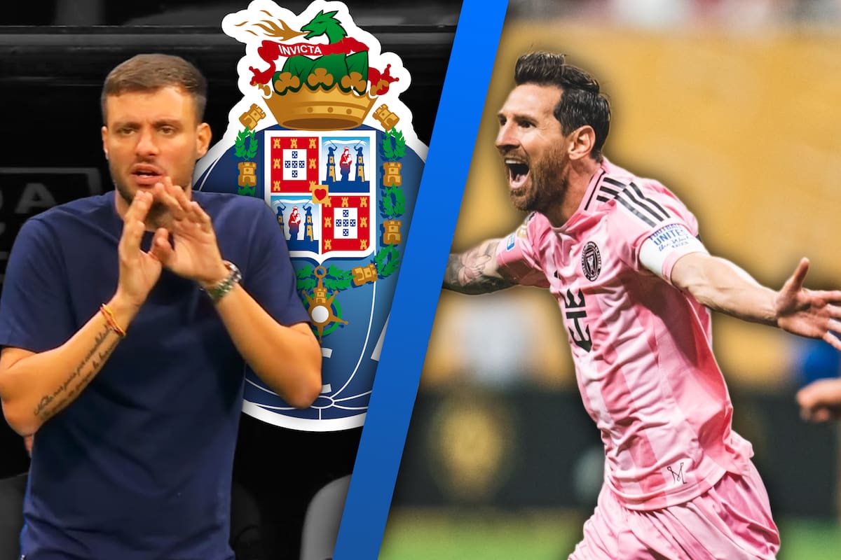 Aficionados del Porto se van en contra de Martín Anselmi tras derrota con Inter de Miami