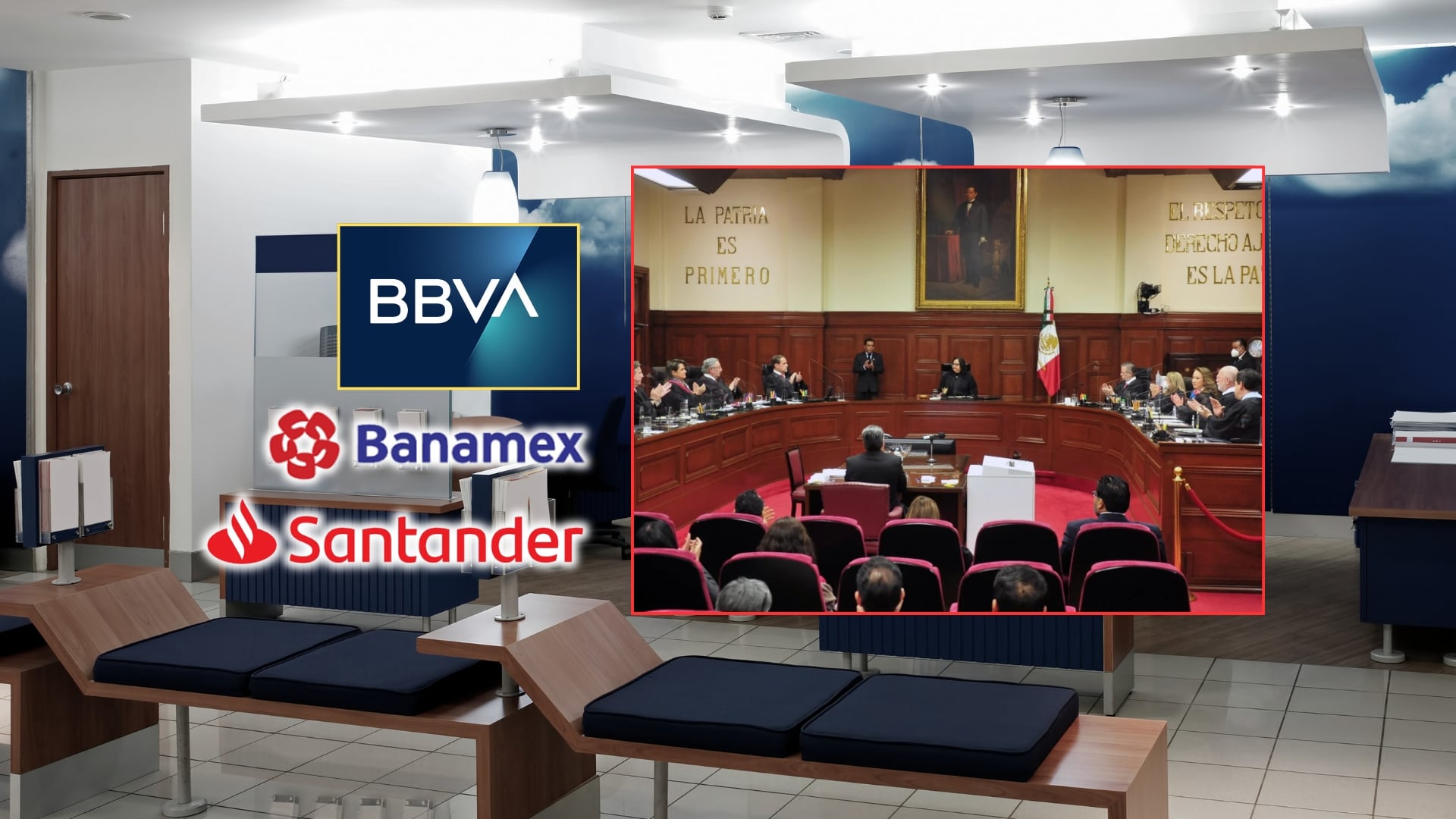 SCJN confirma multa de 35 millones de pesos a siete bancos por prácticas monopólicas en bonos de deuda. Foto: Especial