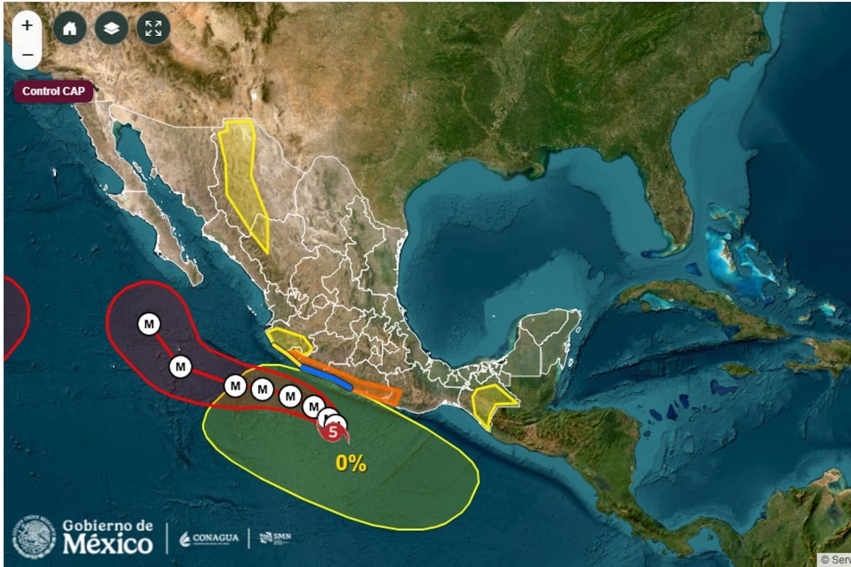 Consulado de Estados Unidos alerta a residentes de Baja California y BCS por huracán Polo