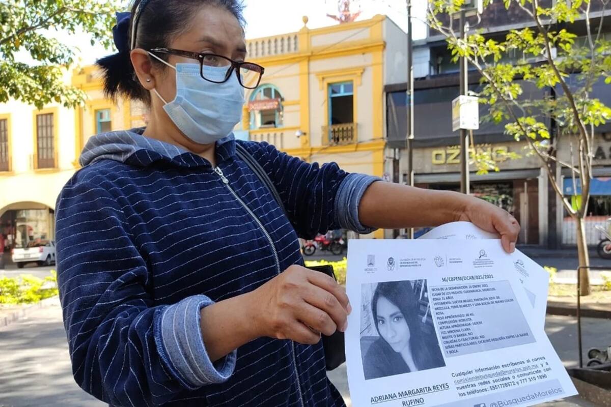 Adriana encargó a sus hijos para ir al trabajo y desapareció