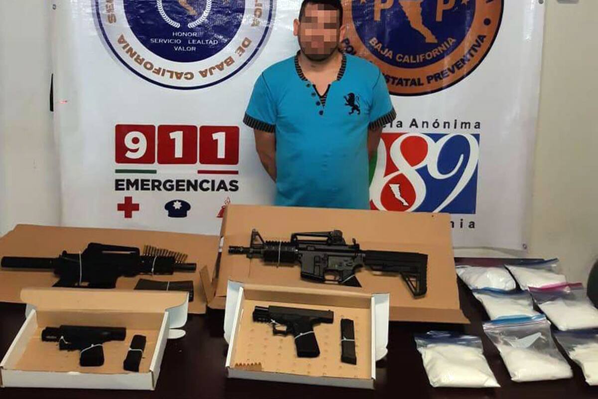 Cae en Tijuana presunto integrante del CAF